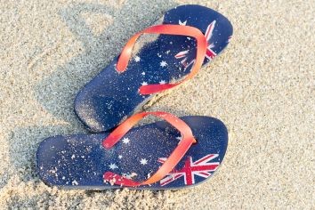 Aussie thongs