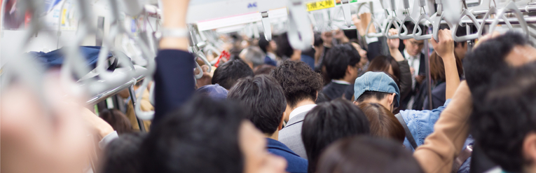 crowded station