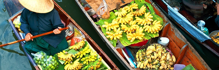 Floating Markets, Bangkok